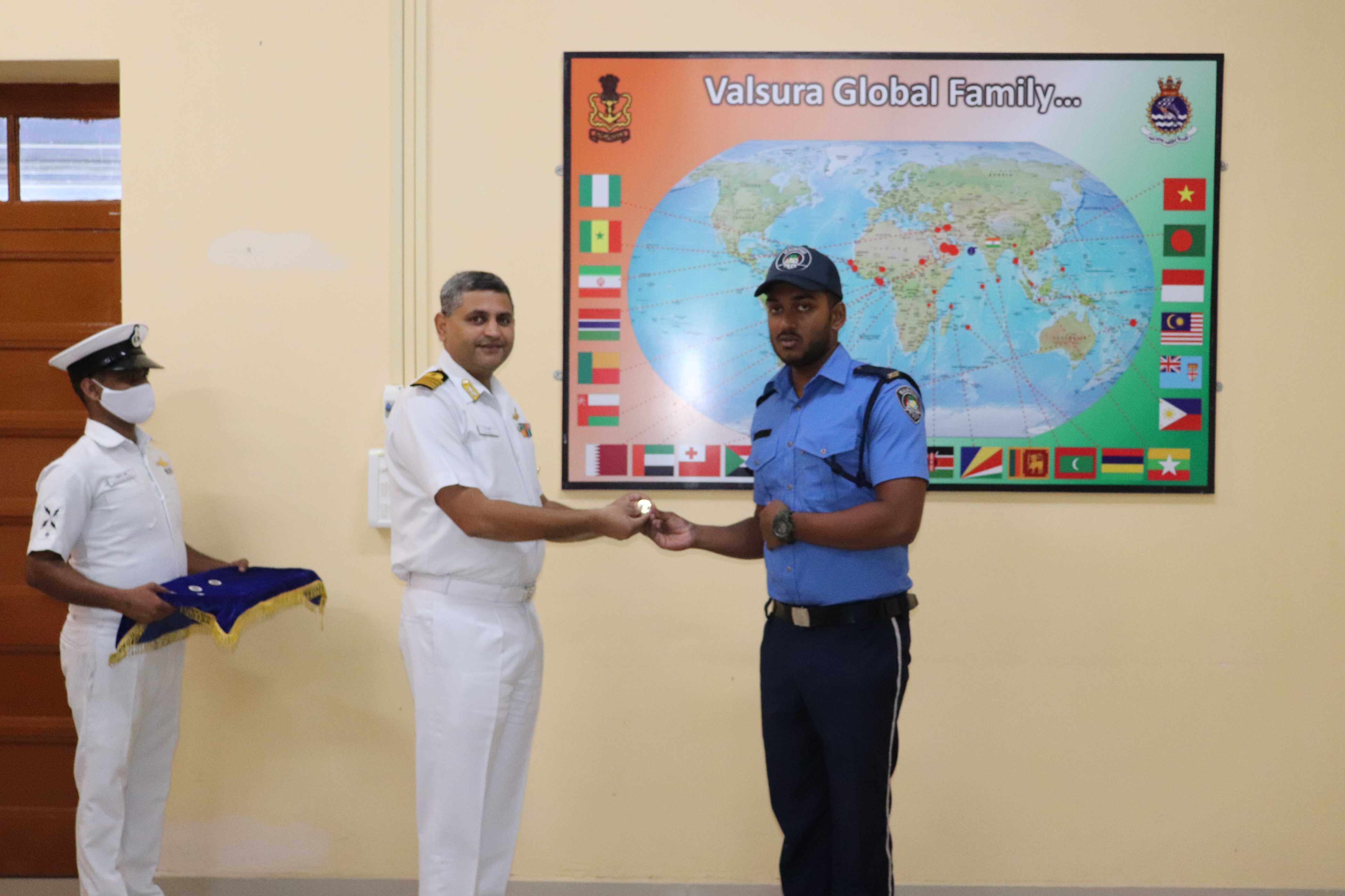 AWARD OF INDIAN NAVY BADGES TO INTERNATIONAL TRAINEES - Events